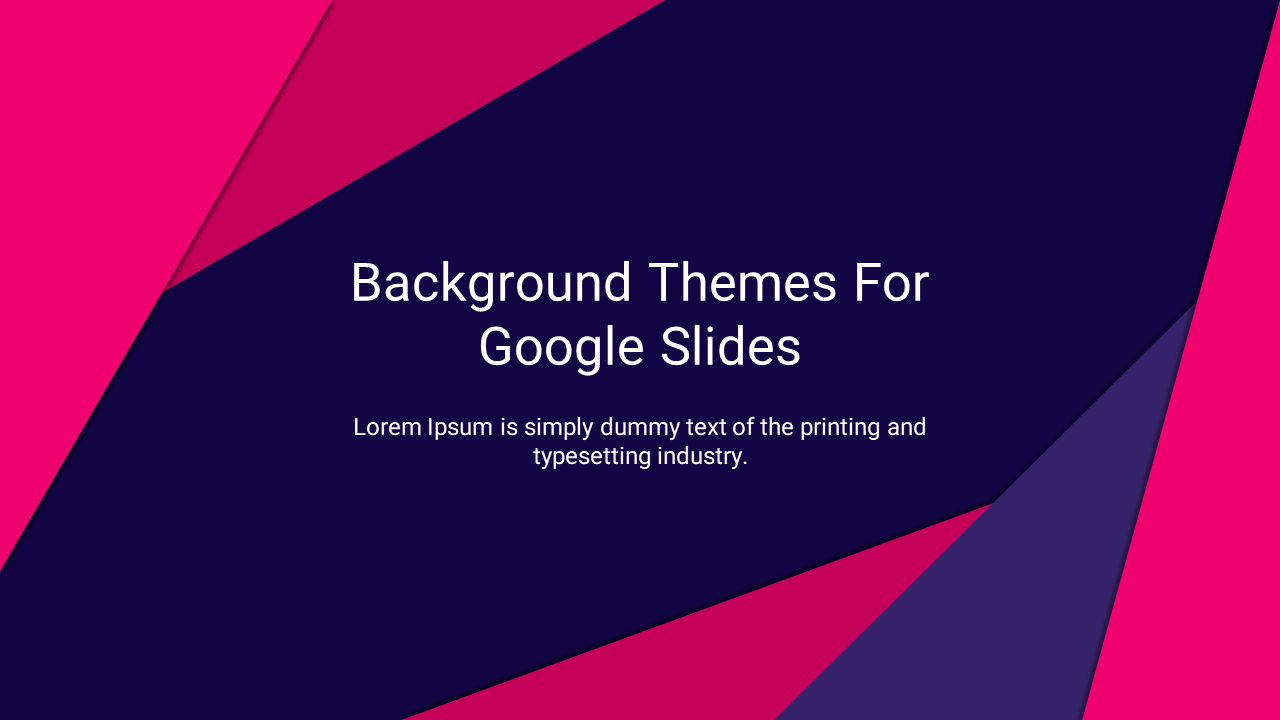 Attractive Background Themes For Google Slides Presentation